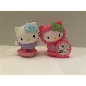 Hello Kitty with Calendar / Windups Happy Meal Toys. collectibles